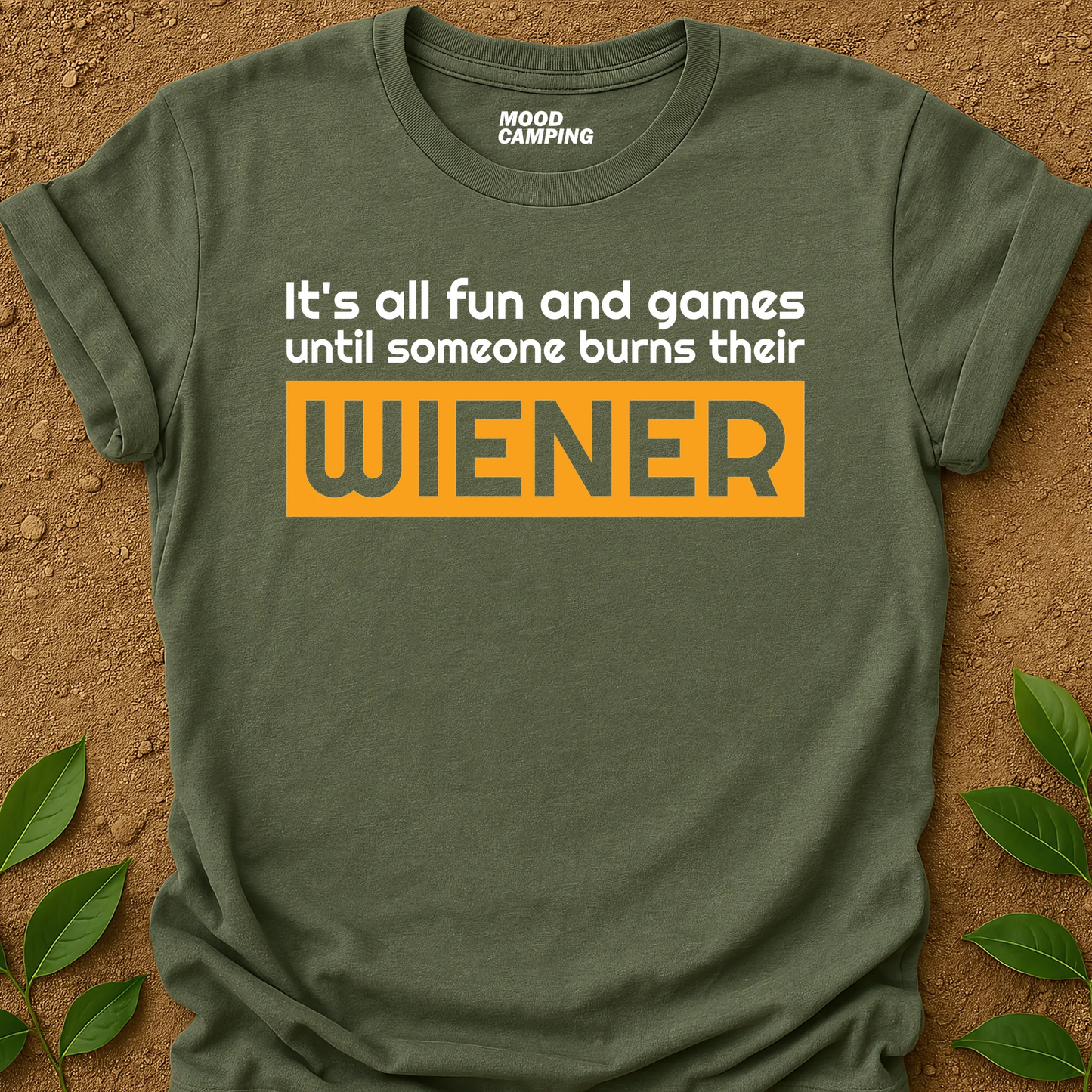 Burns Their T-Shirt