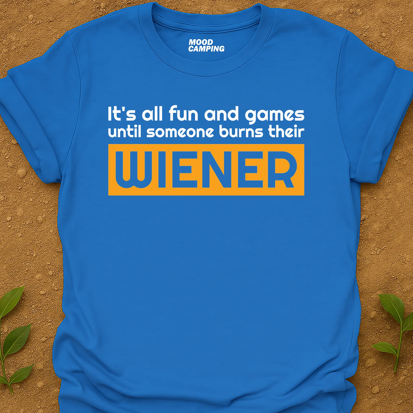 Burns Their T-Shirt