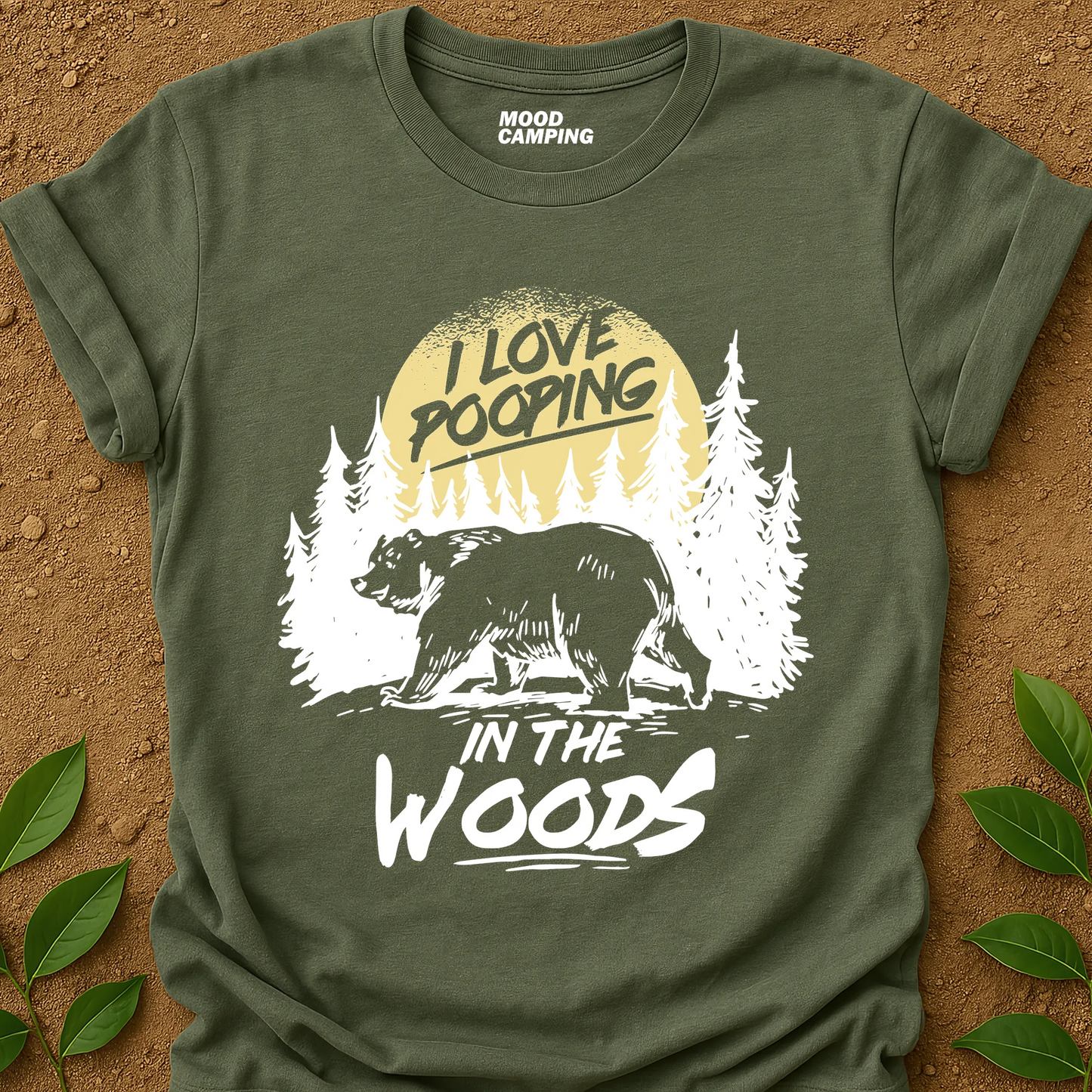 Woods Pooping T-Shirt