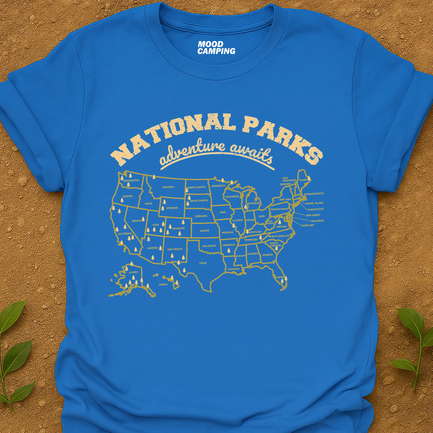 National Parks Map T-Shirt