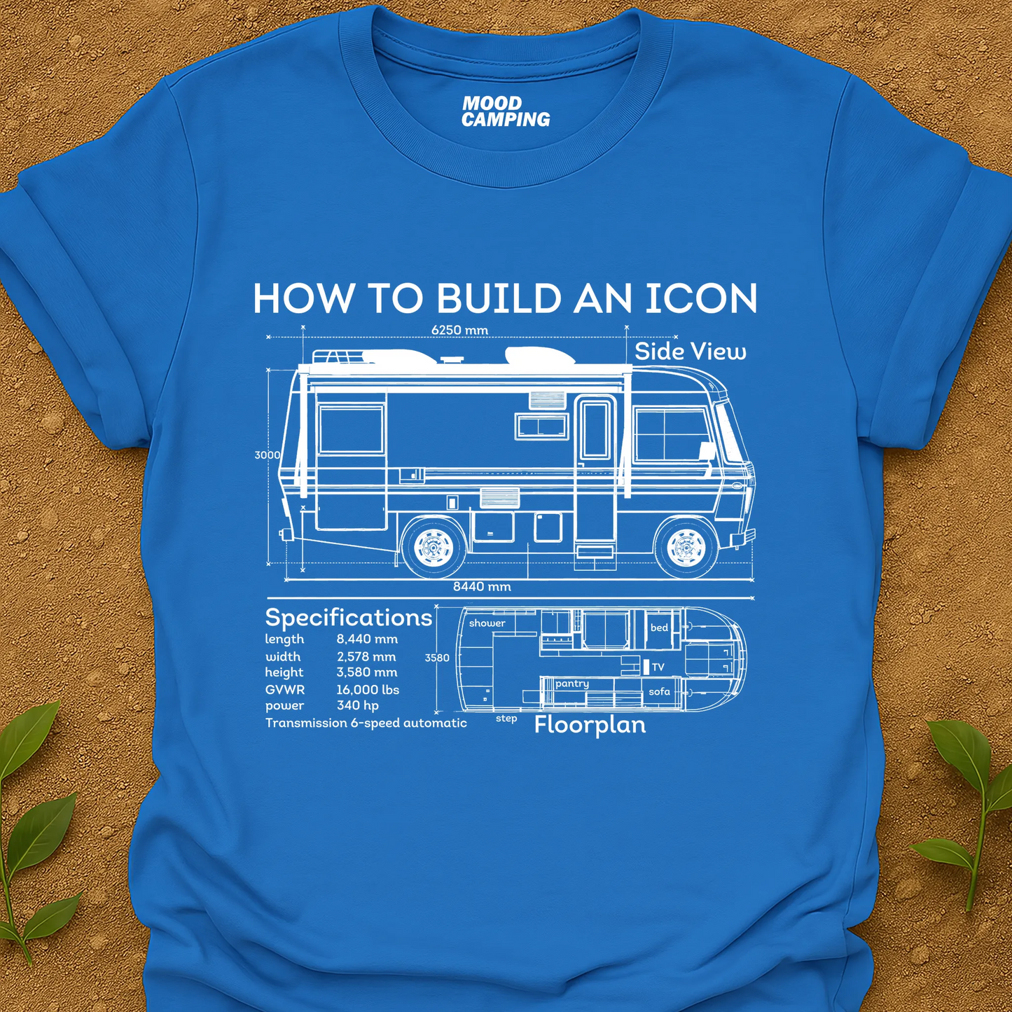 RV Blueprint T-Shirt