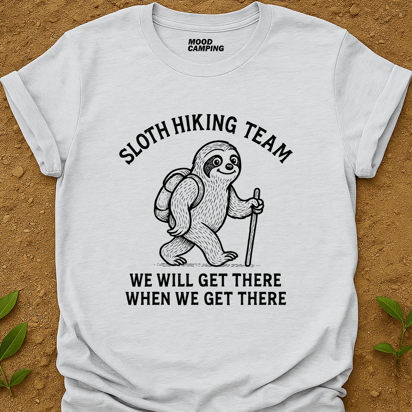 Sloth Hiking T-Shirt