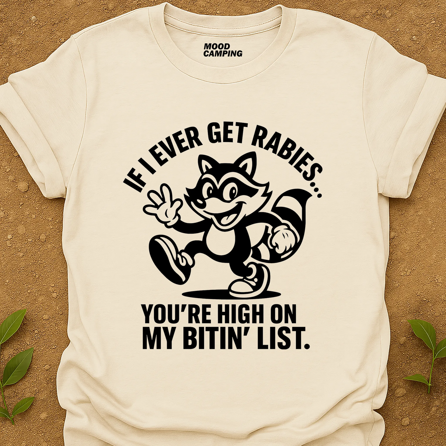 Rabies Raccoon T-Shirt