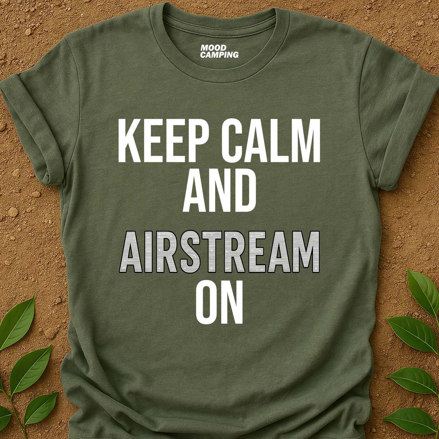 Airstream On T-Shirt