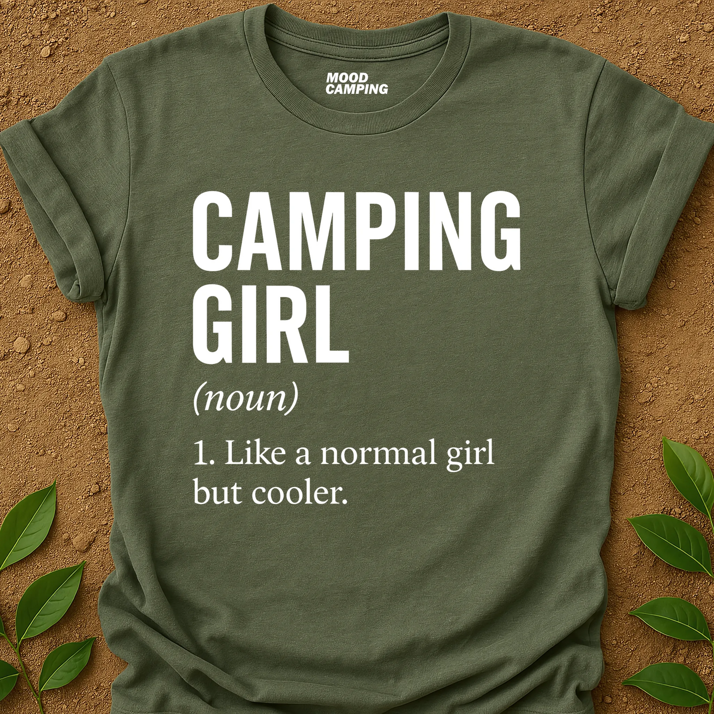 Camping Girl T-Shirt
