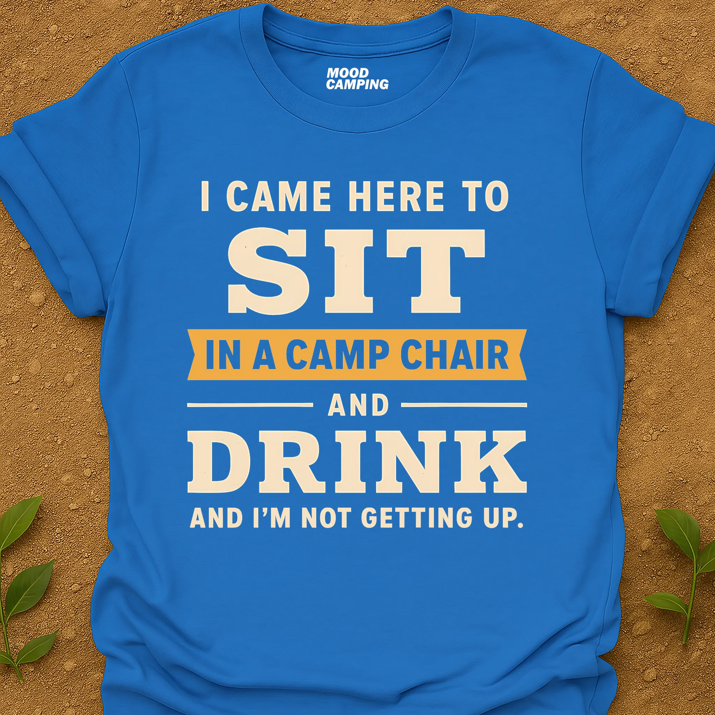 Camp Chair Drinking T-Shirt