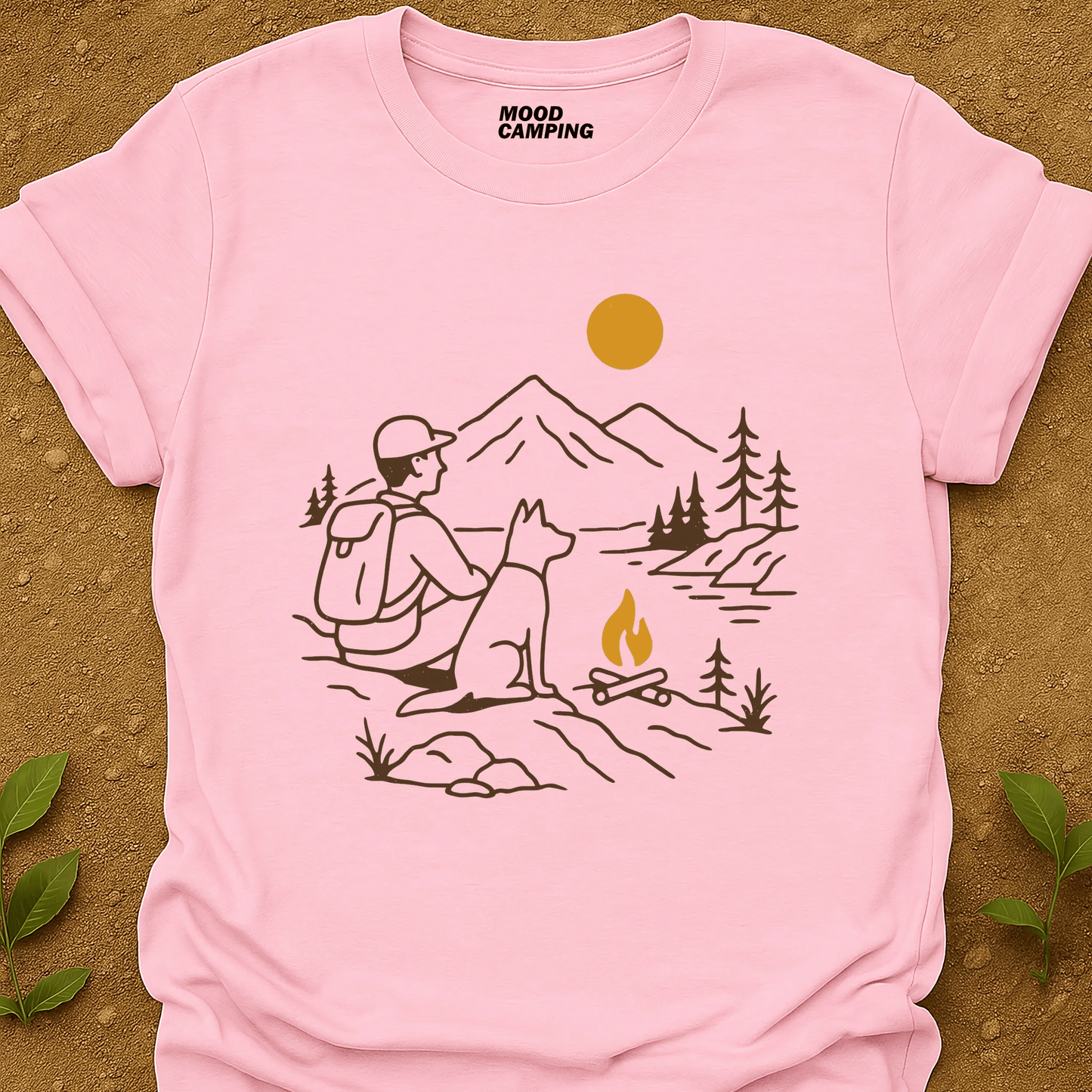 Campfire Companions T-Shirt - Mood Camping