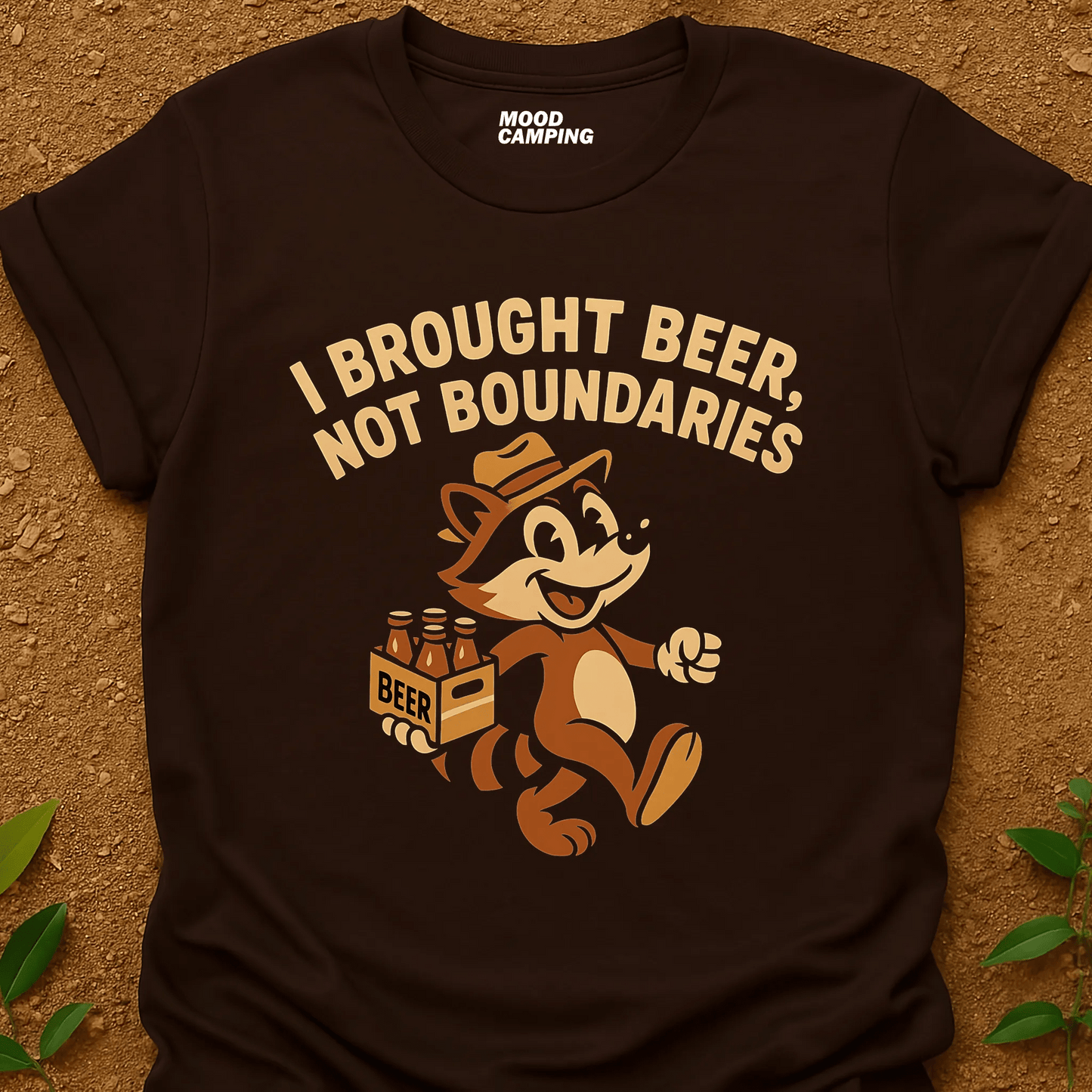 Campsite Boundaries T-Shirt - Mood Camping