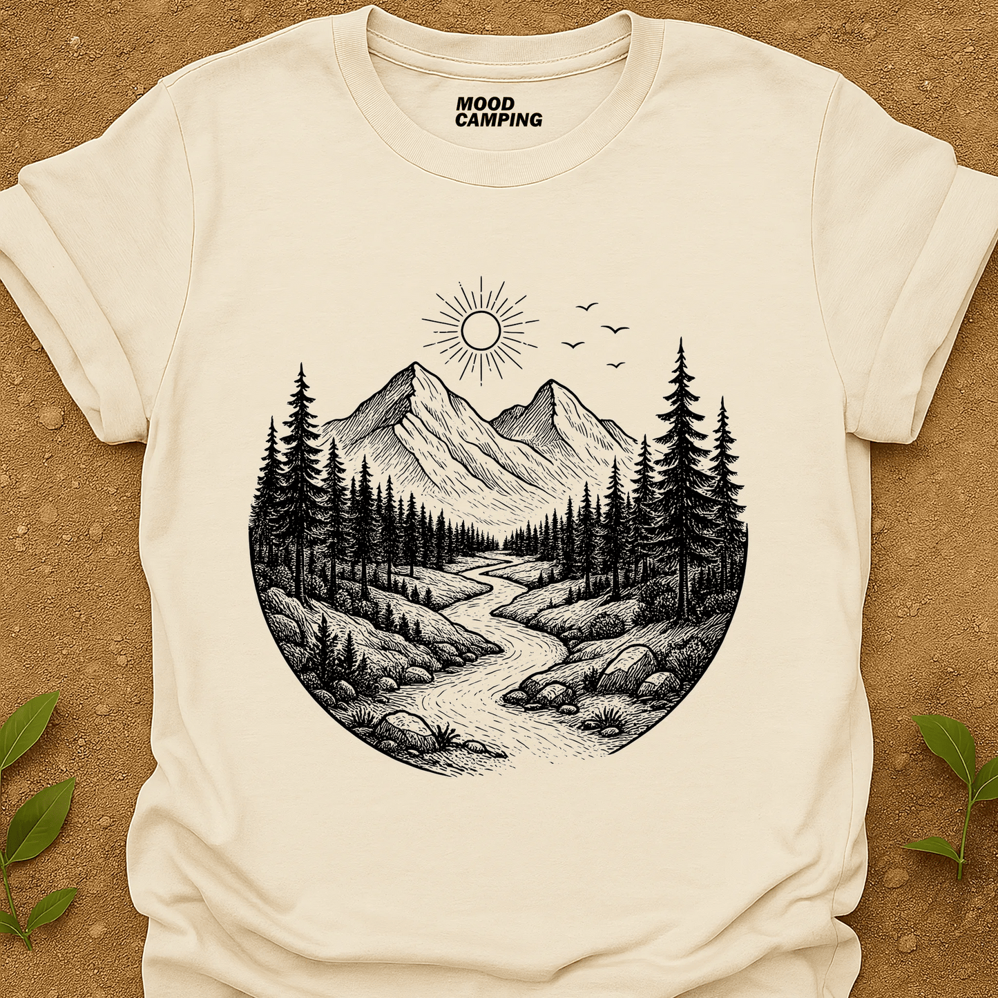 Mountain Trail T-Shirt - Mood Camping
