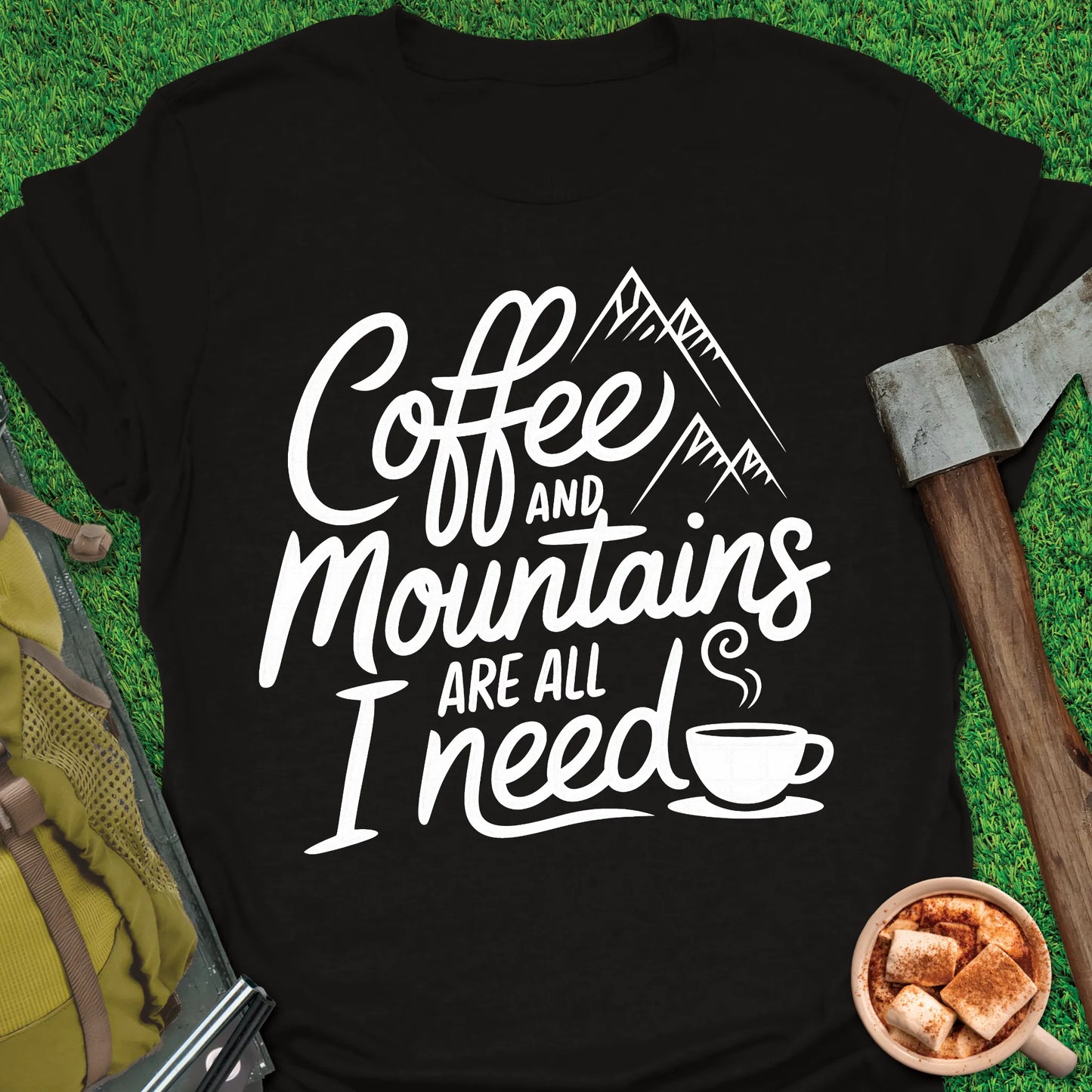 Coffee and Mountains T-Shirt