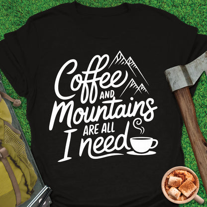 Coffee and Mountains T-Shirt