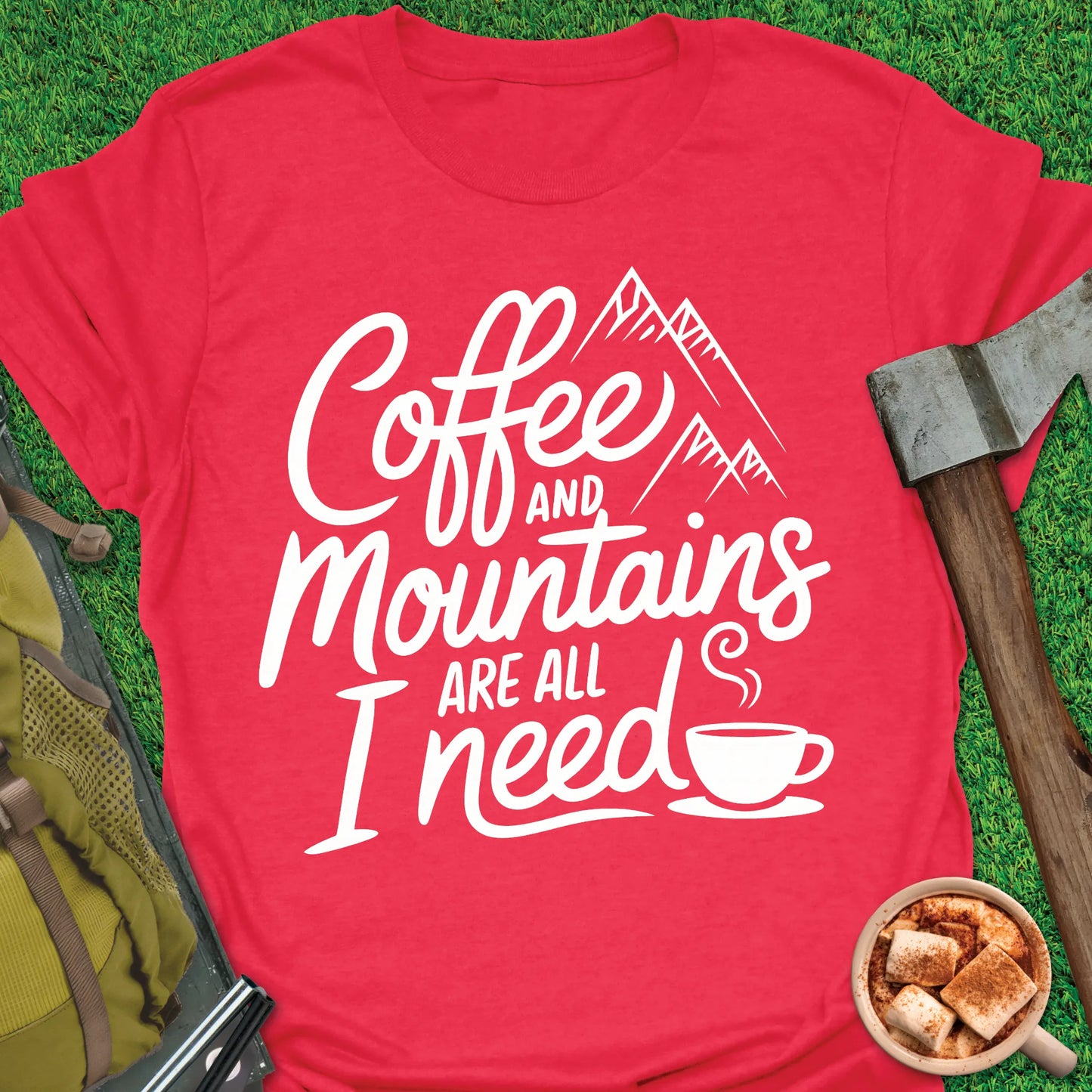 Coffee and Mountains T-Shirt