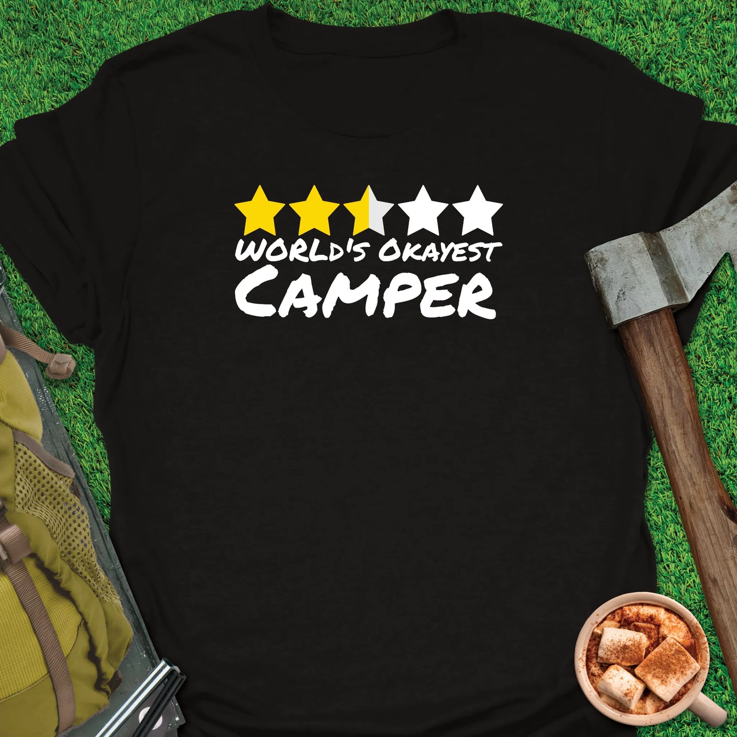 World's Okayest Camper T-Shirt