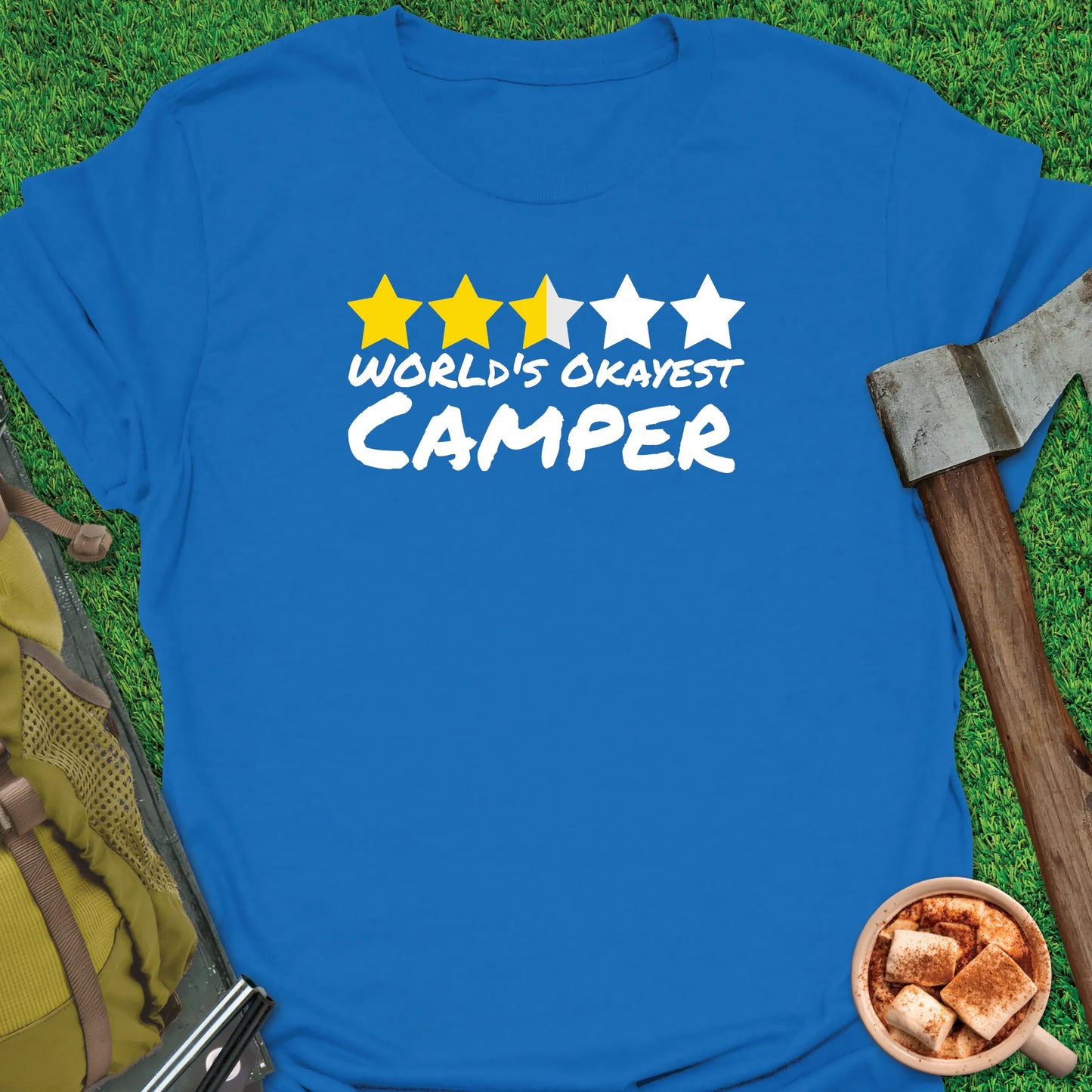 World's Okayest Camper T-Shirt