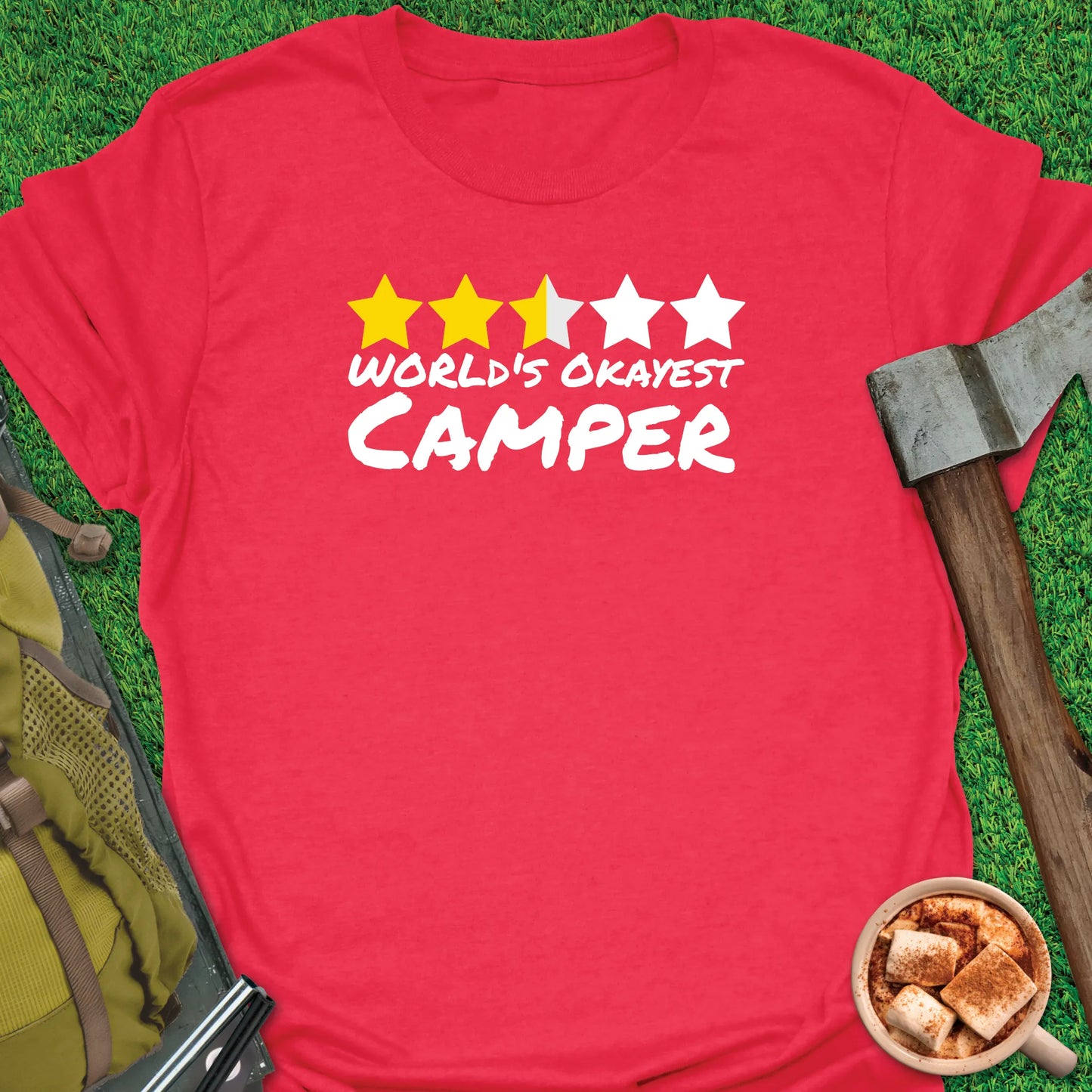 World's Okayest Camper T-Shirt