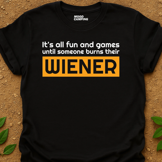 Burns Their T-Shirt
