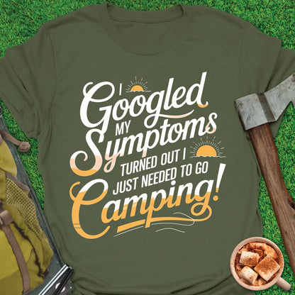 Symptoms - Go Camping T-Shirt