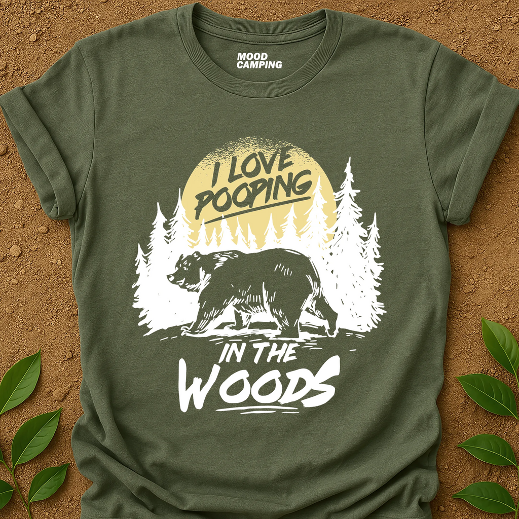 Woods Pooping T-Shirt