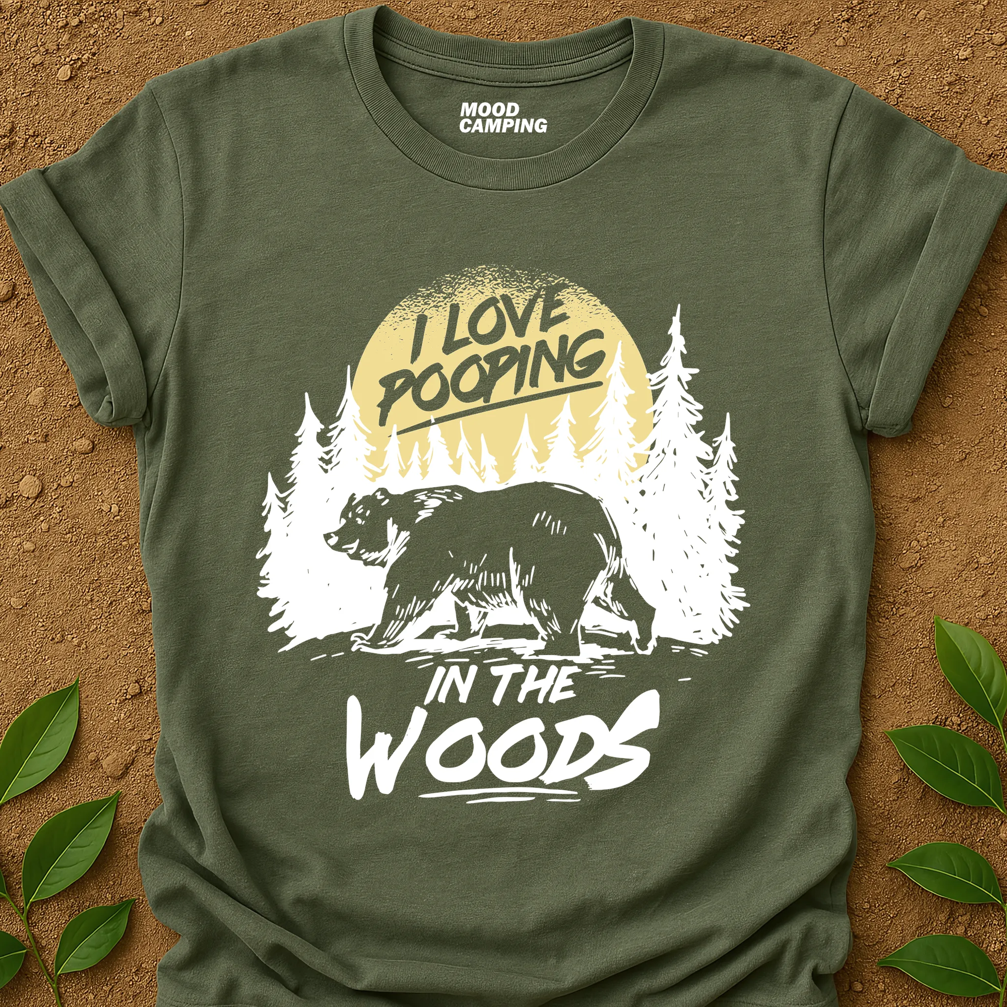 Woods Pooping T-Shirt