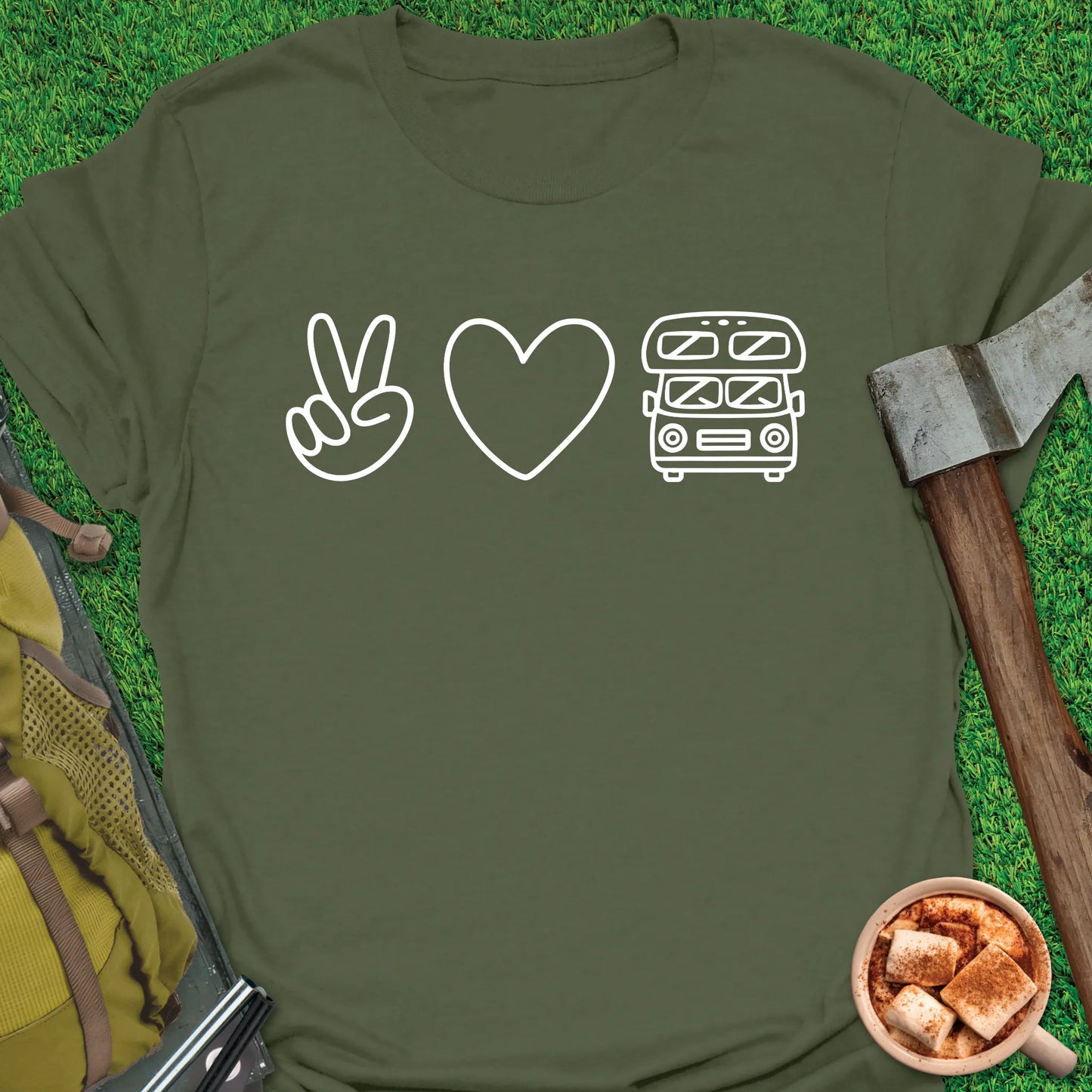 Peace Love Camp T-Shirt