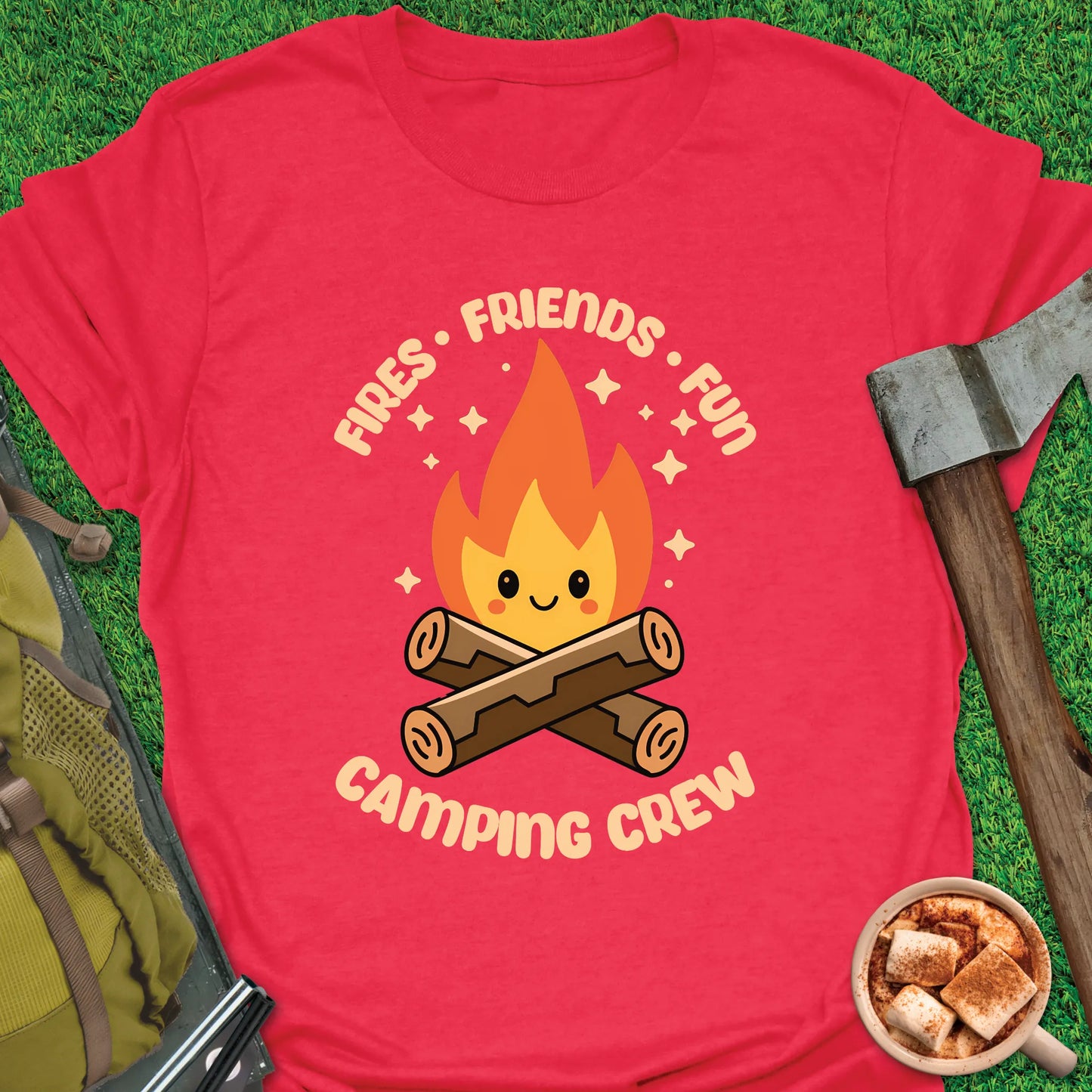 Fires Friends Fun T-Shirt