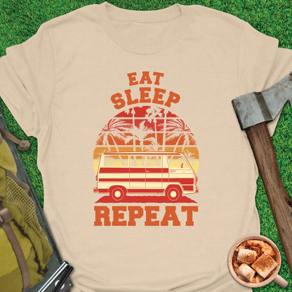 Eat Sleep Van Repeat T-Shirt