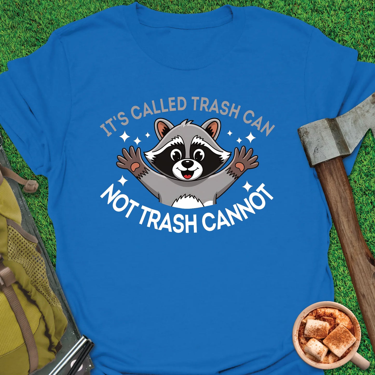 Raccoon Trash Can T-Shirt