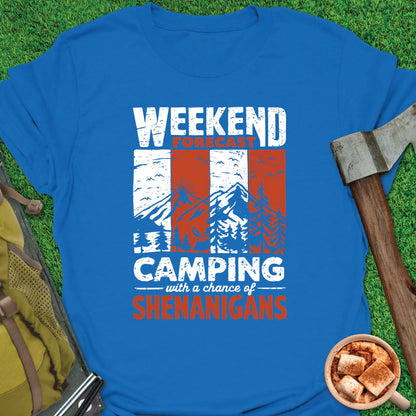 Weekend Shenanigans Camping T-Shirt