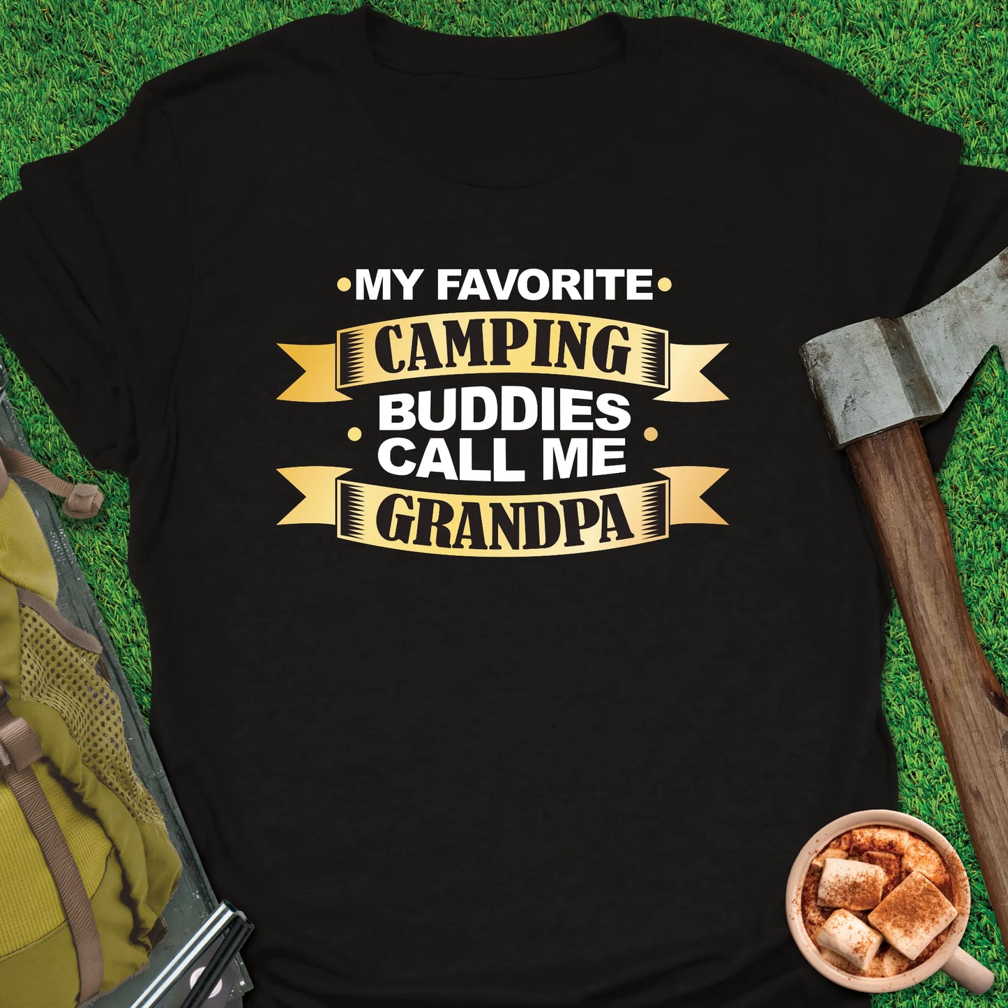 Camping Buddies Call Me Grandpa T-Shirt