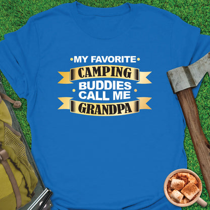 Camping Buddies Call Me Grandpa T-Shirt