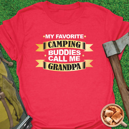 Camping Buddies Call Me Grandpa T-Shirt