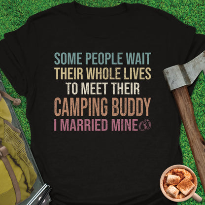 Married My Camping Buddy T-Shirt