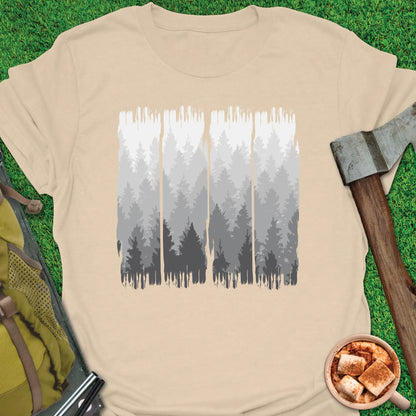 Misty Woods Strokes T-Shirt