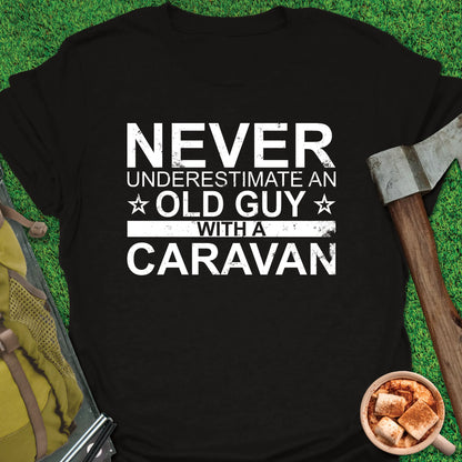 Old Guy With A Caravan T-Shirt