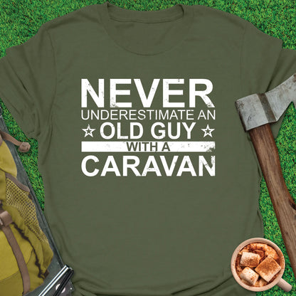 Old Guy With A Caravan T-Shirt