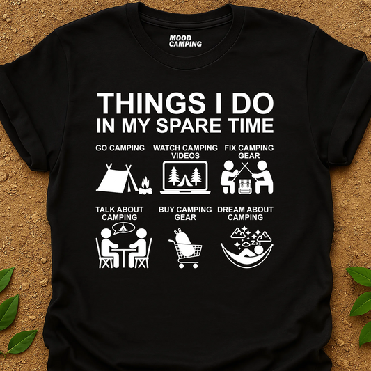 Things I Do Camping T-Shirt