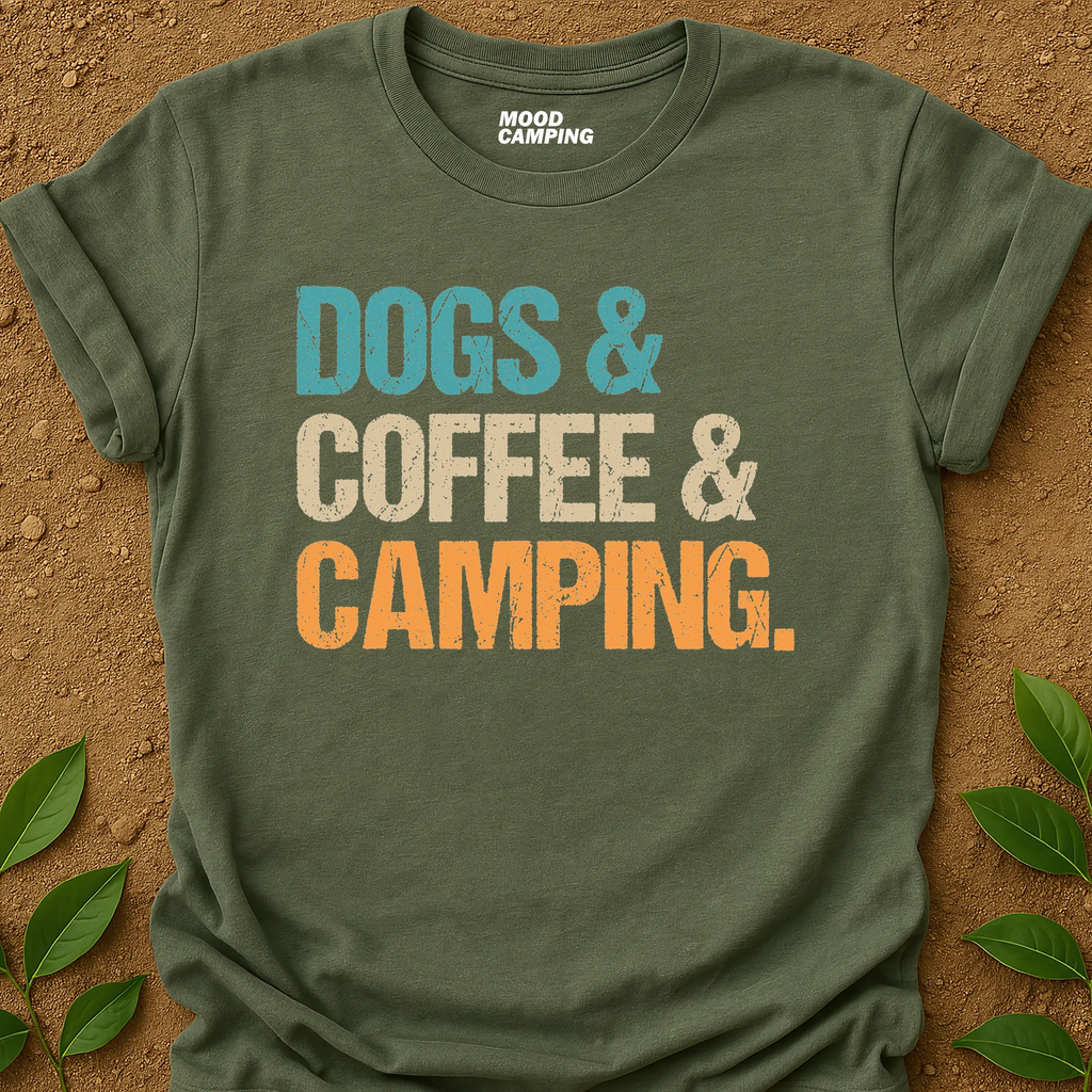 Dogs & Coffee T-Shirt