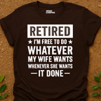 Retired Free T-Shirt