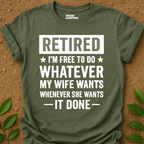 Retired Free T-Shirt