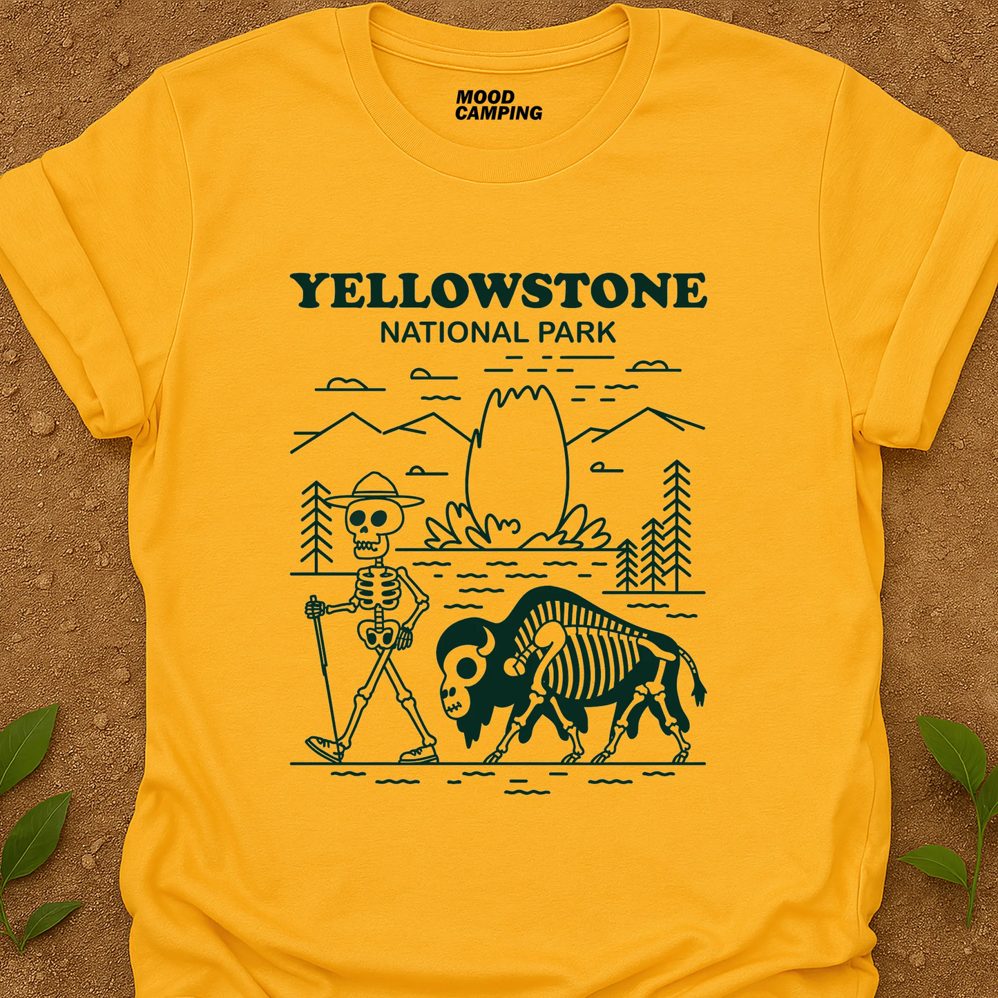 Yellowstone Skeleton T-Shirt
