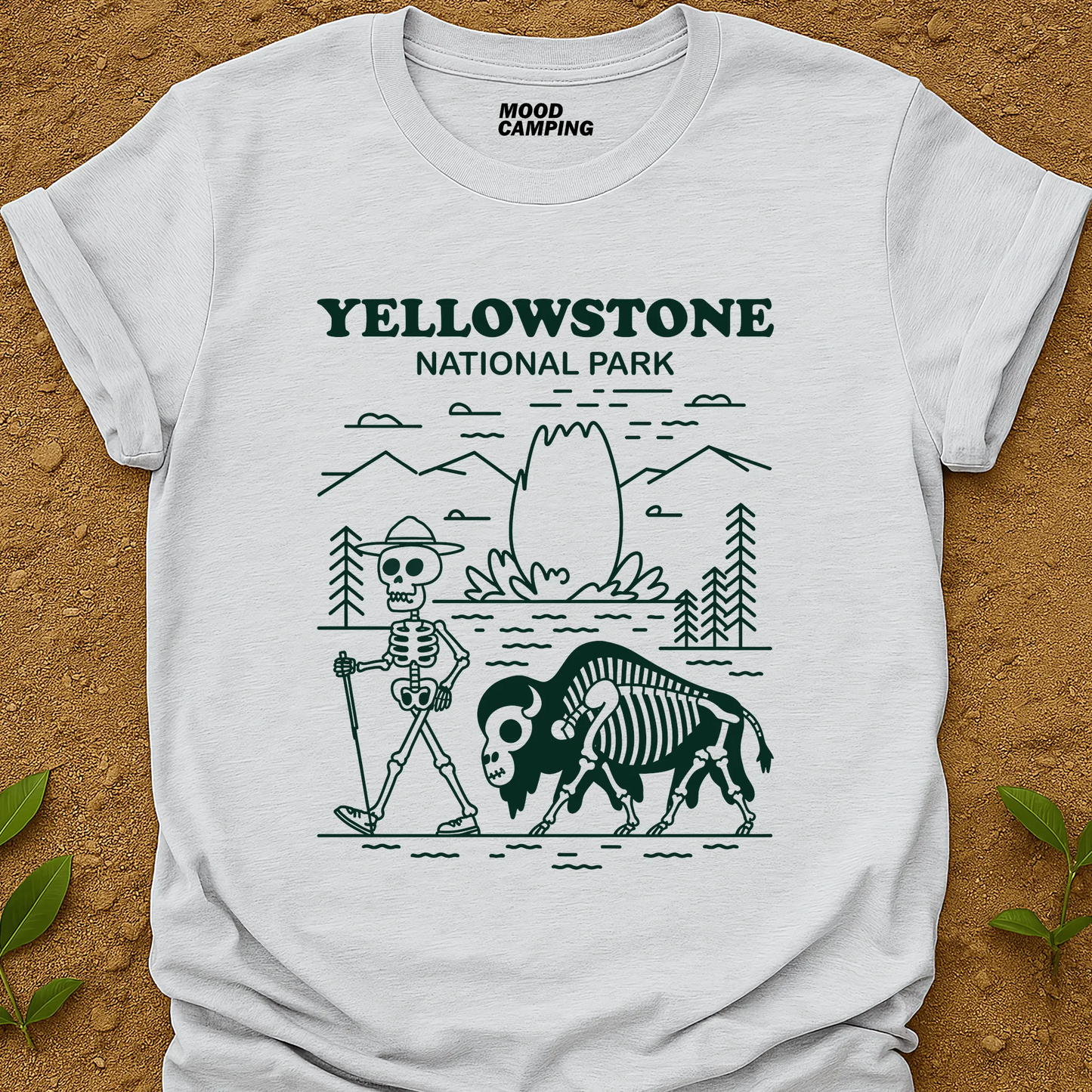Yellowstone Skeleton T-Shirt