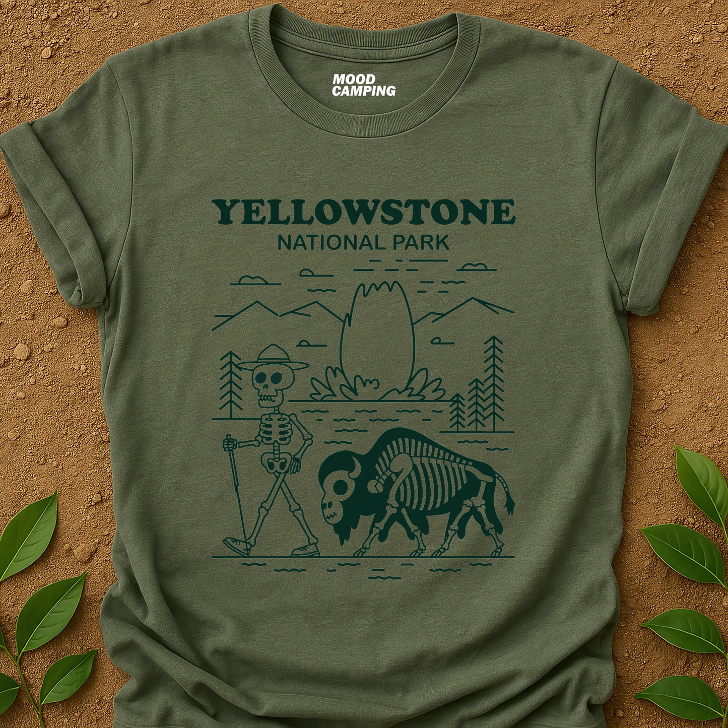 Yellowstone Skeleton T-Shirt