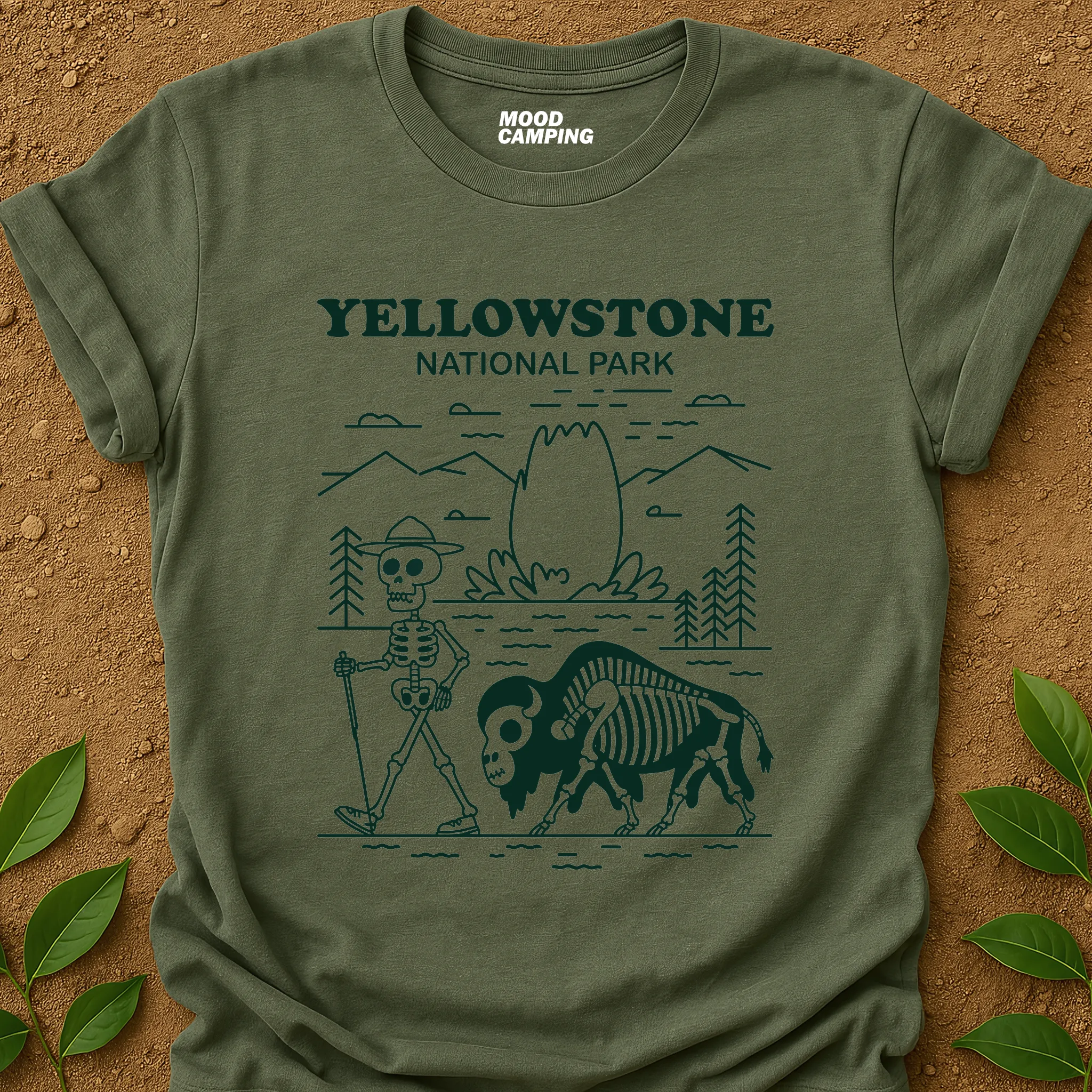 Yellowstone Skeleton T-Shirt