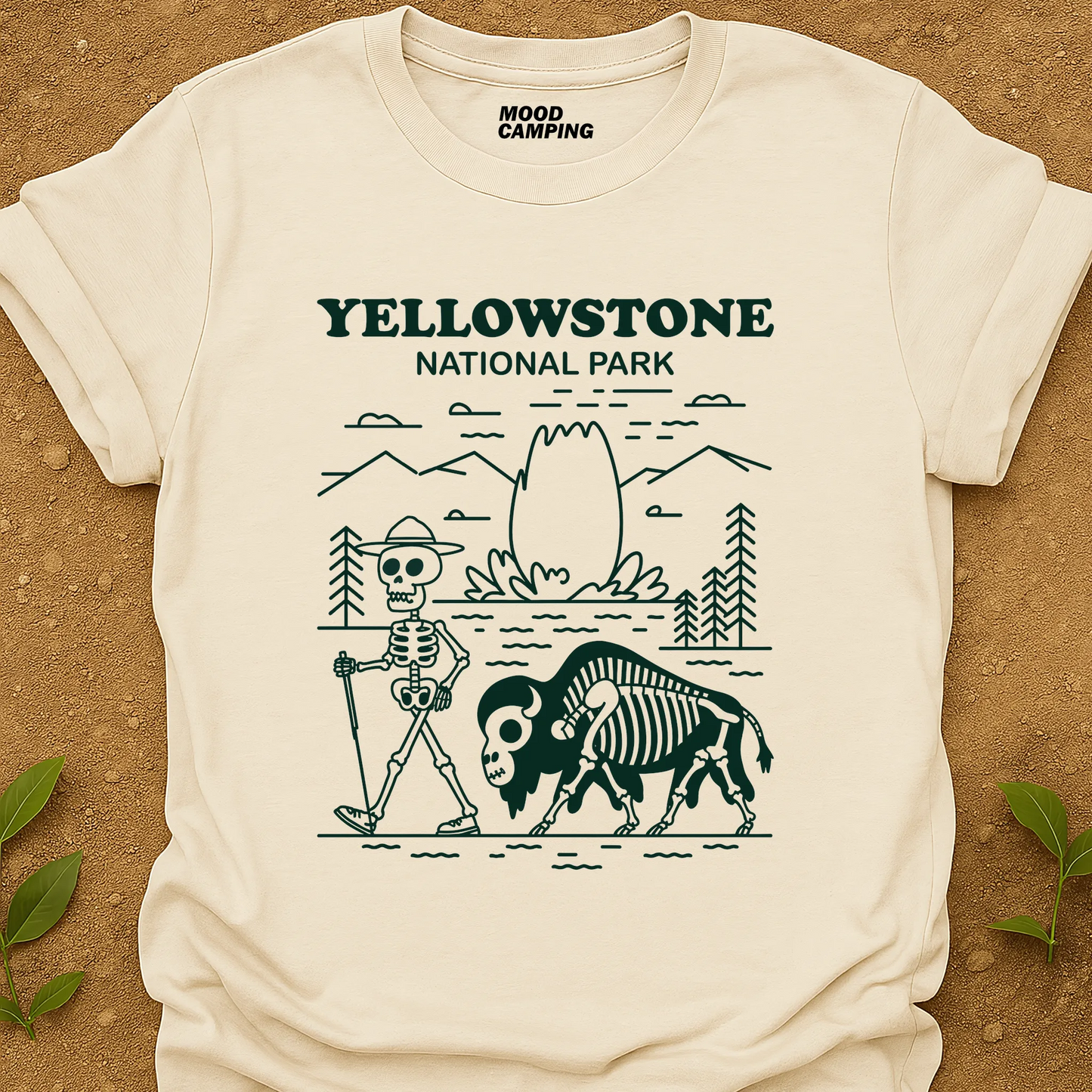 Yellowstone Skeleton T-Shirt