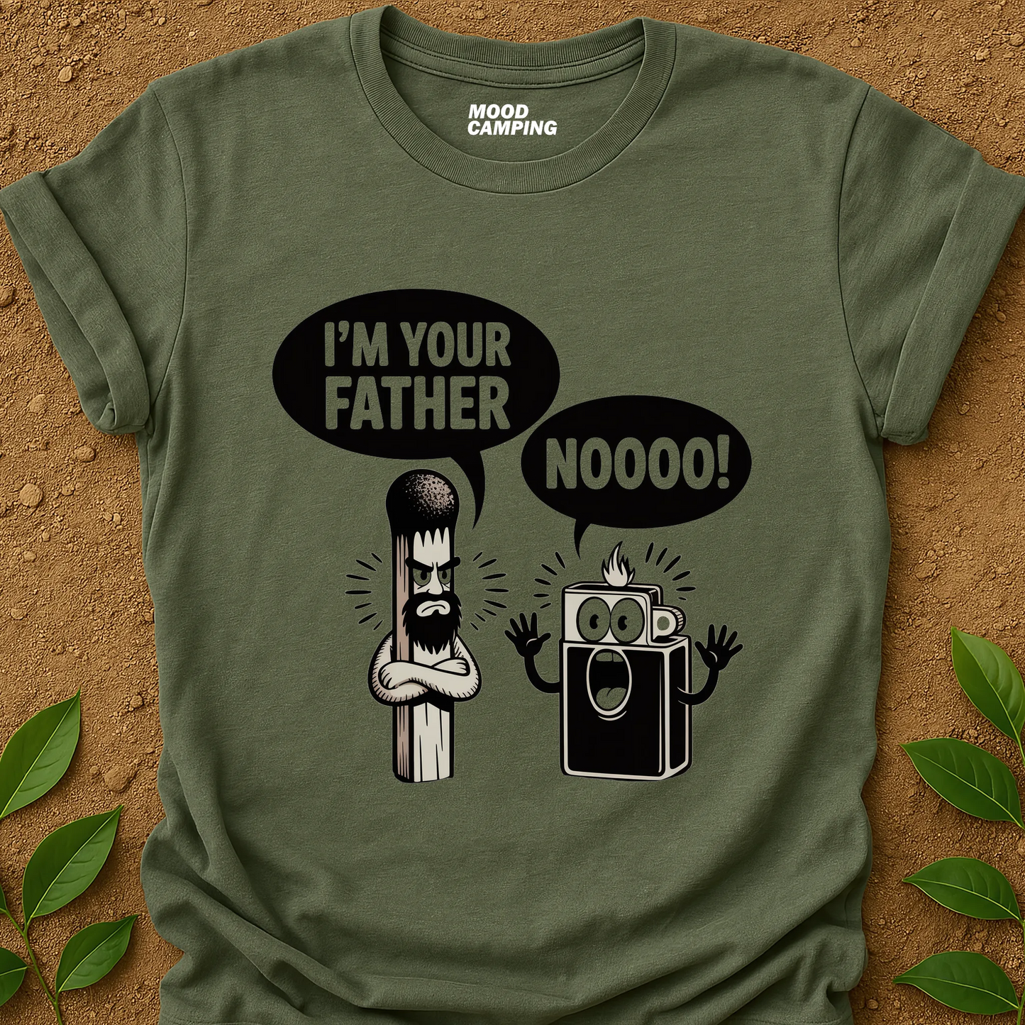 Lighter Father T-Shirt