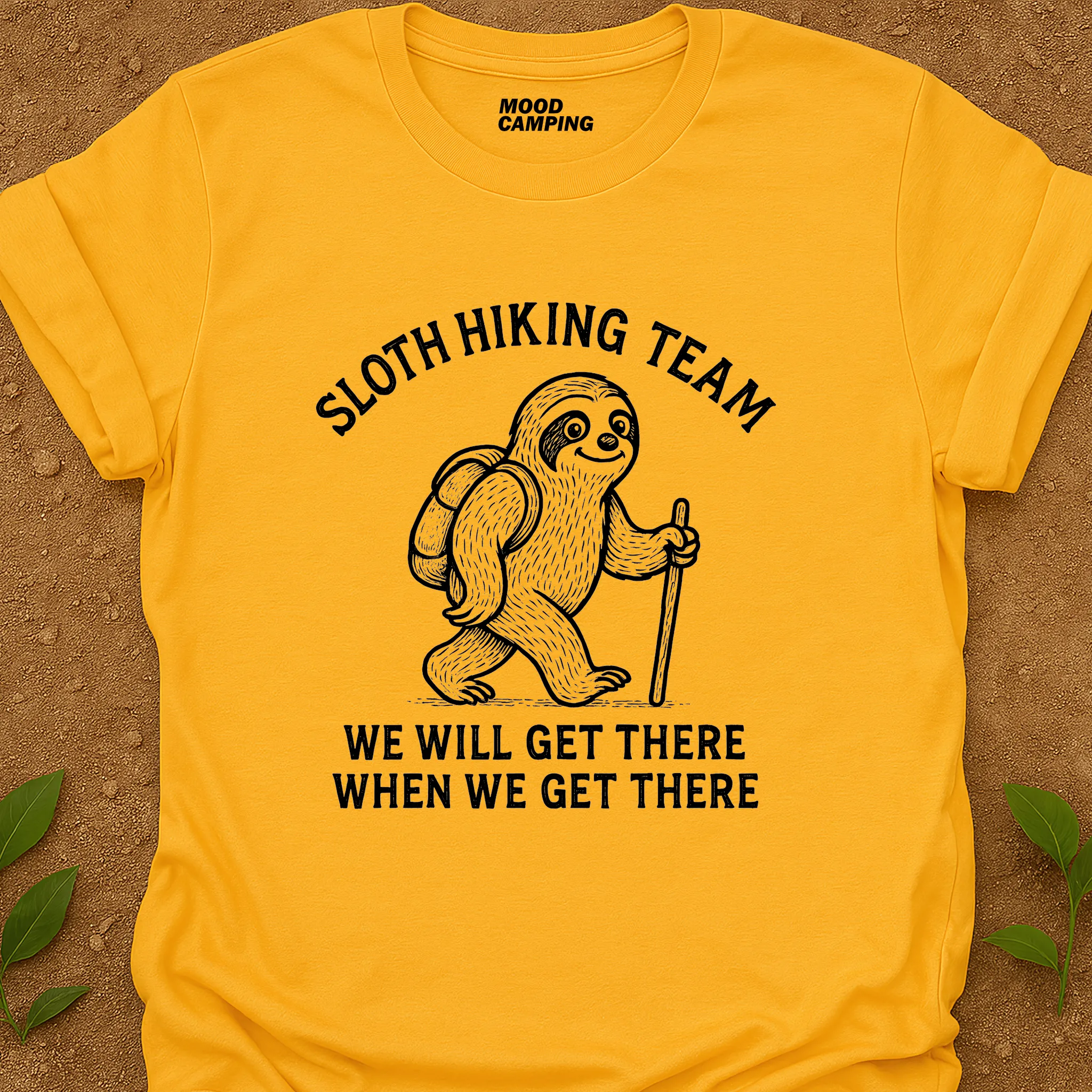 Sloth Hiking T-Shirt