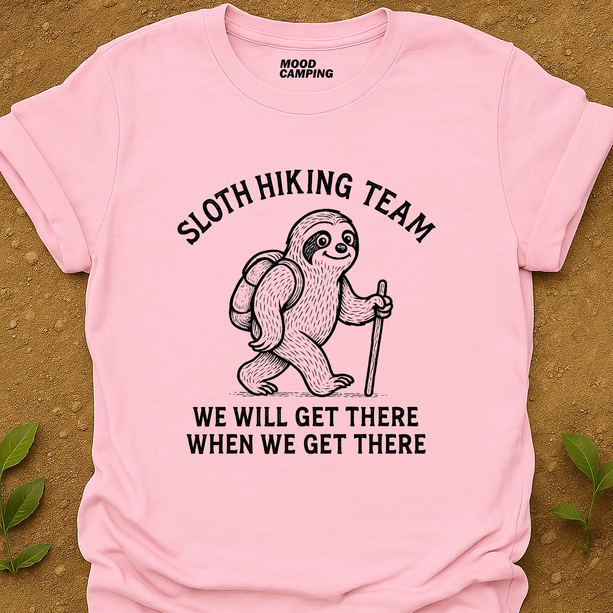 Sloth Hiking T-Shirt