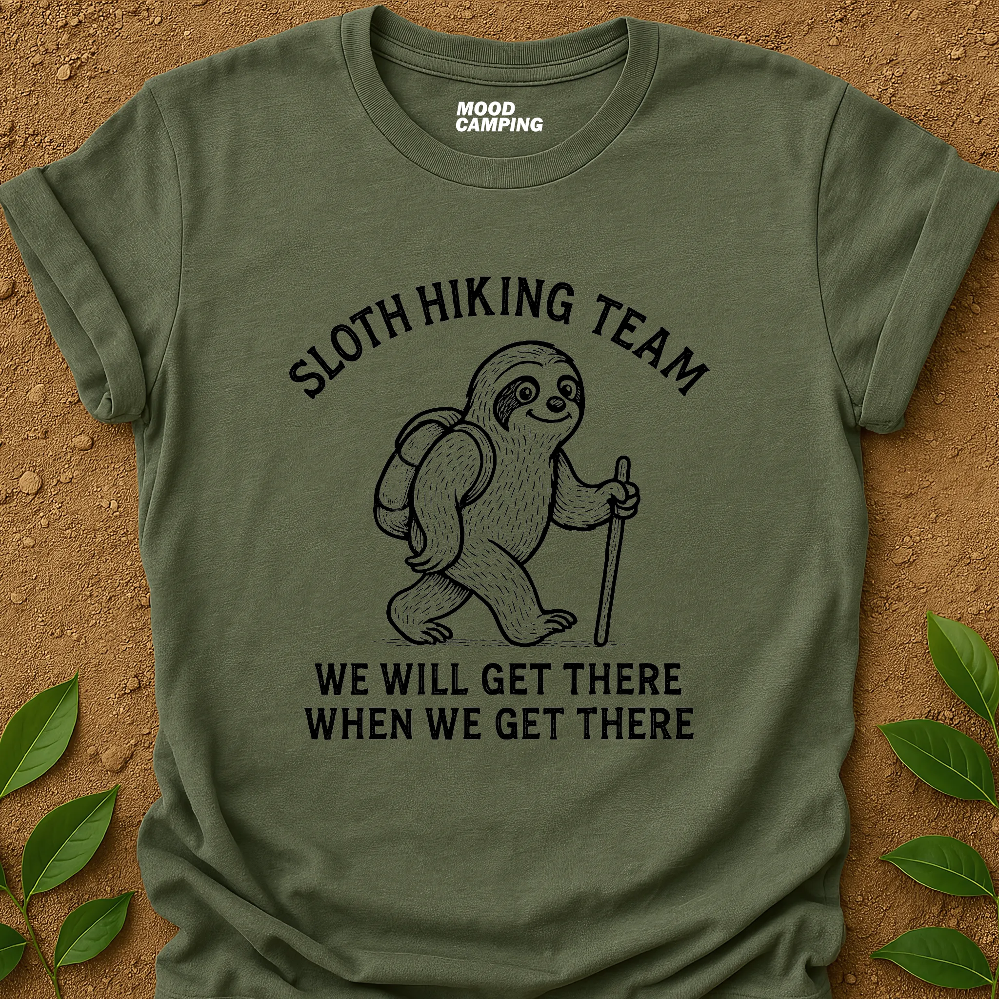 Sloth Hiking T-Shirt