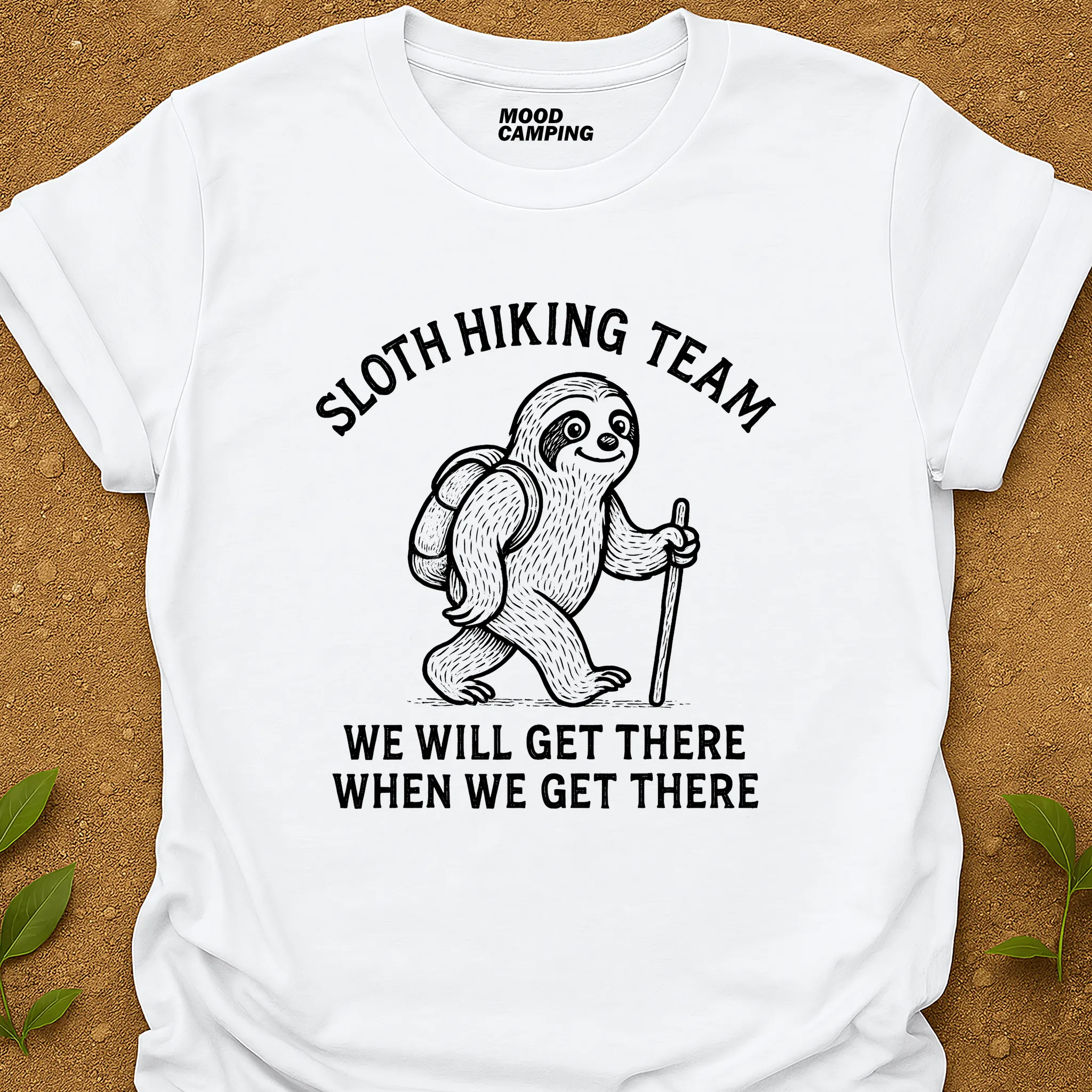 Sloth Hiking T-Shirt