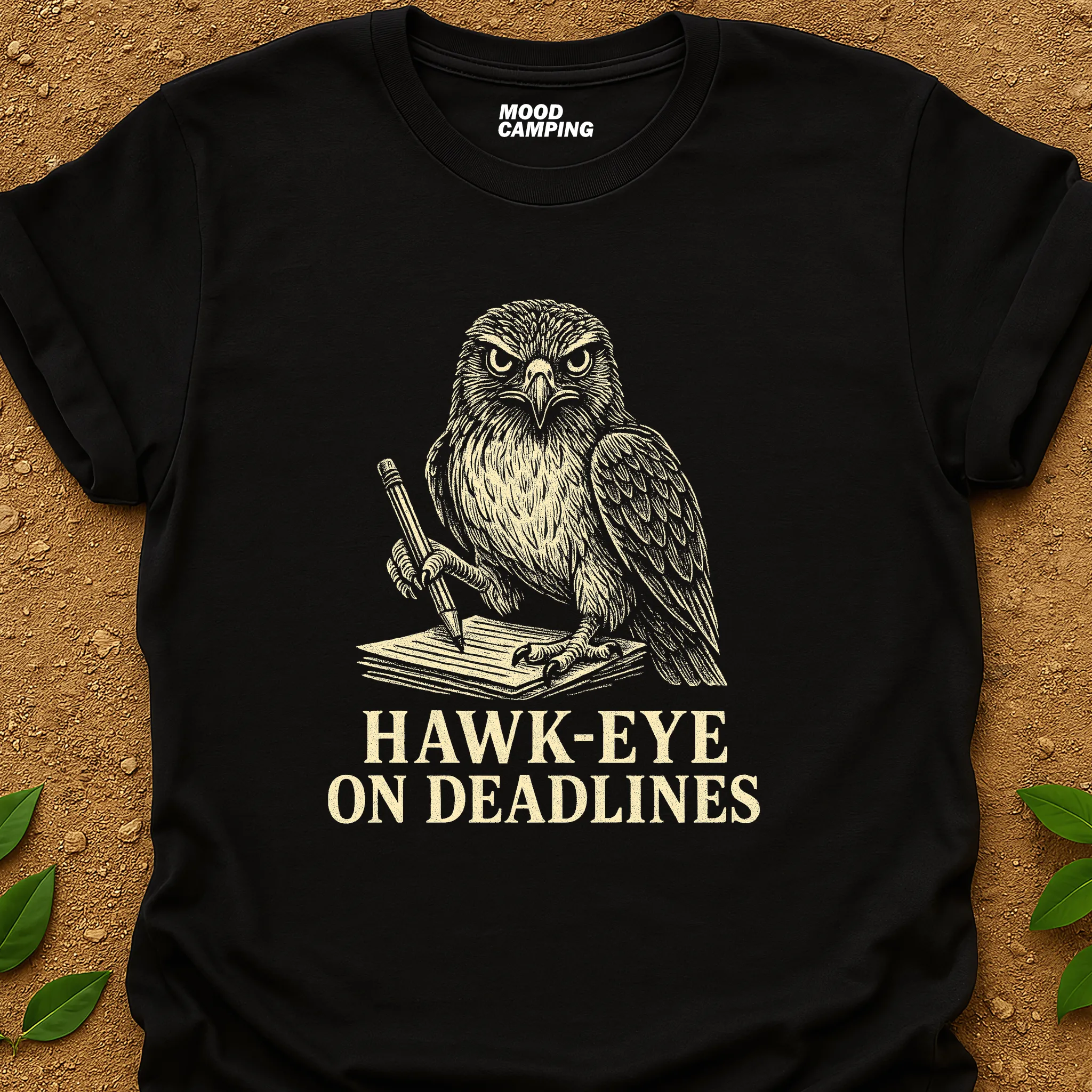 Hawk‑Eye on T-Shirt